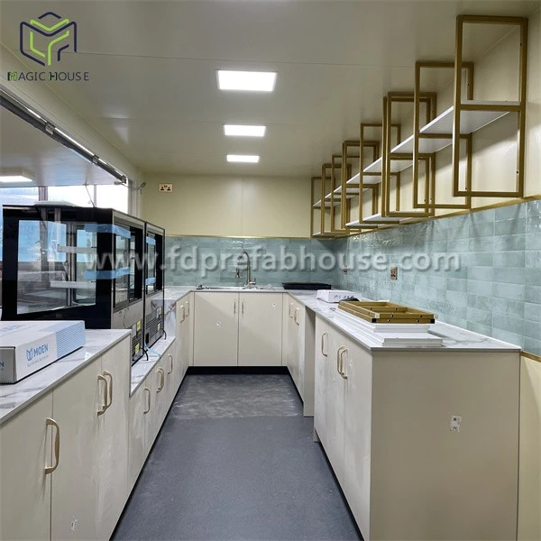 20GP Container Coffee Bar Ship To UK high quality